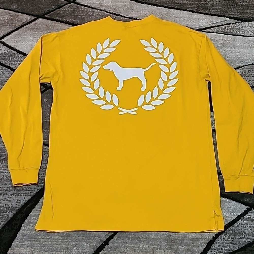 VS PINK 2018 CAMPUS LOGO POCKET LONG-SLEEVE TEE-SHIRT PRICE FIRM